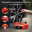 [PROMOÇÃO DO Mês] Kit Macaco Elétrico 5T 12V com Chave de Impacto